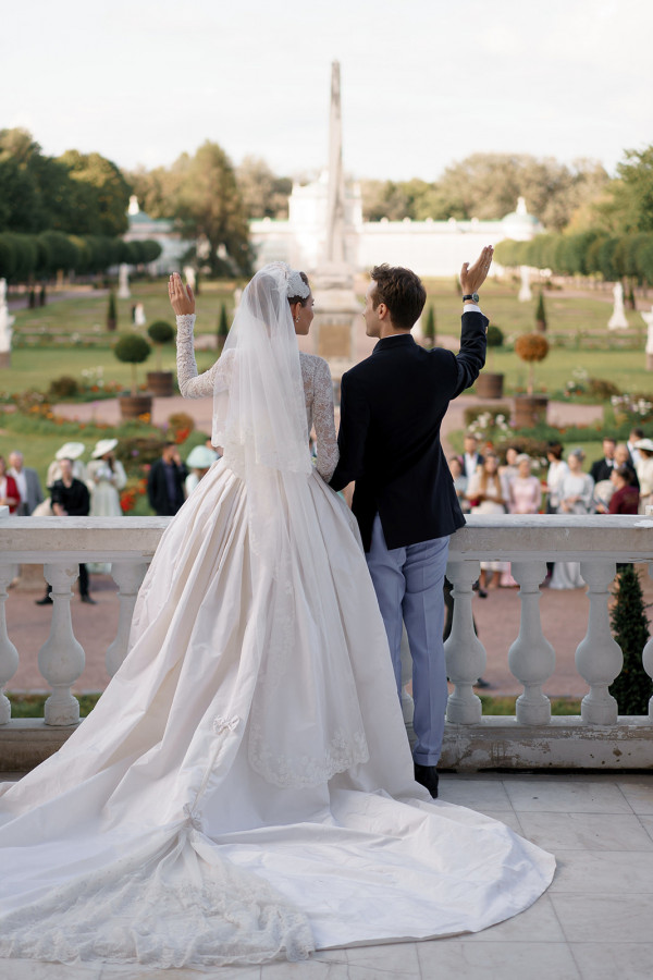 Королевская свадьба в стиле Грейс Келли