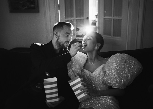 Романтичное свидание в преддверии Нового года