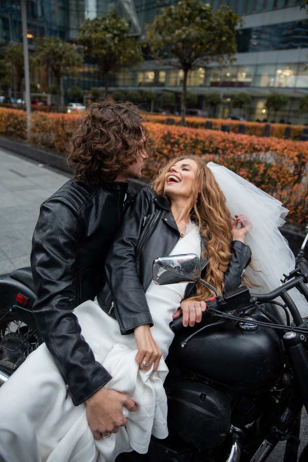 Любовь в мегаполисе. Творческая съемка салона «Белое