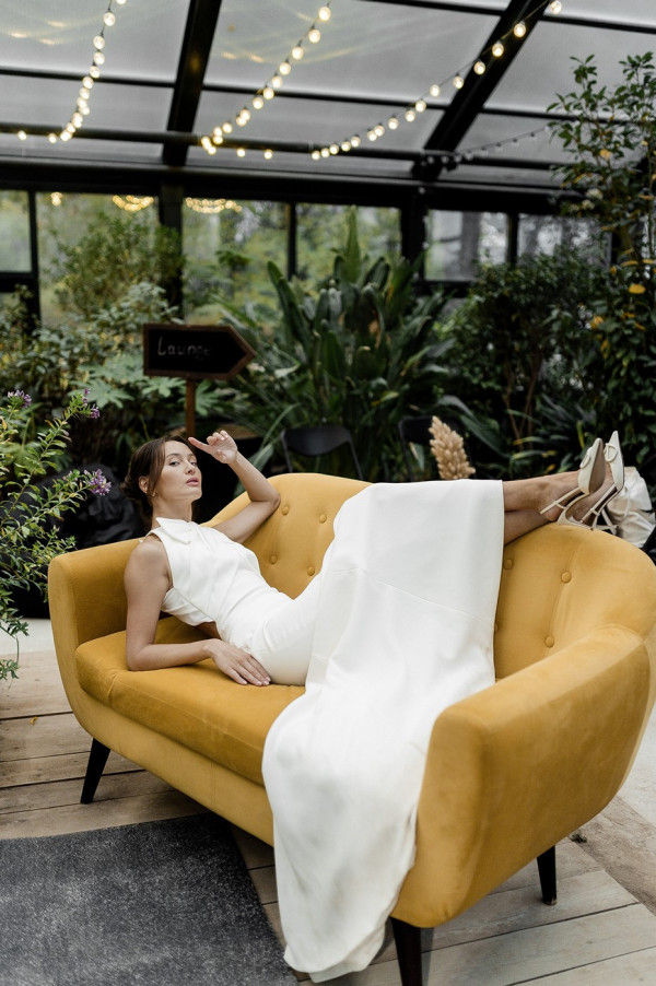 Свадьба в ботаническом саду