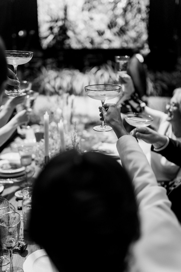 Свадьба в ботаническом саду