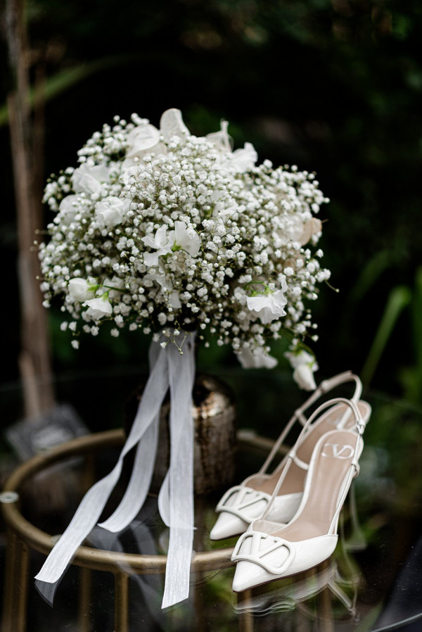 Свадьба в ботаническом саду