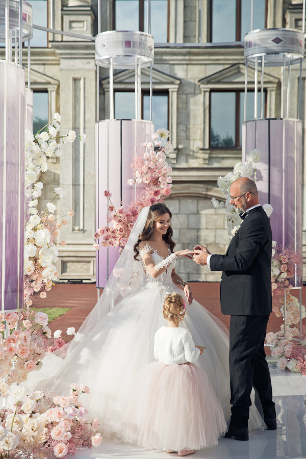 Сказочная свадьба в замке