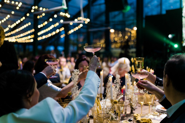 Свадьба в ботаническом саду