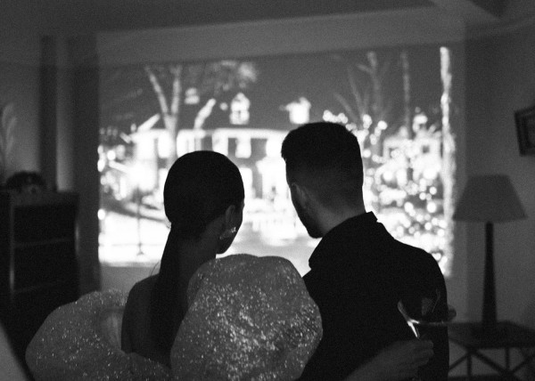 Романтичное свидание в преддверии Нового года