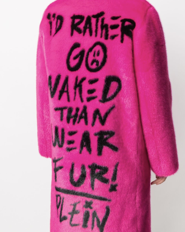 16 цветных шуб из экомеха