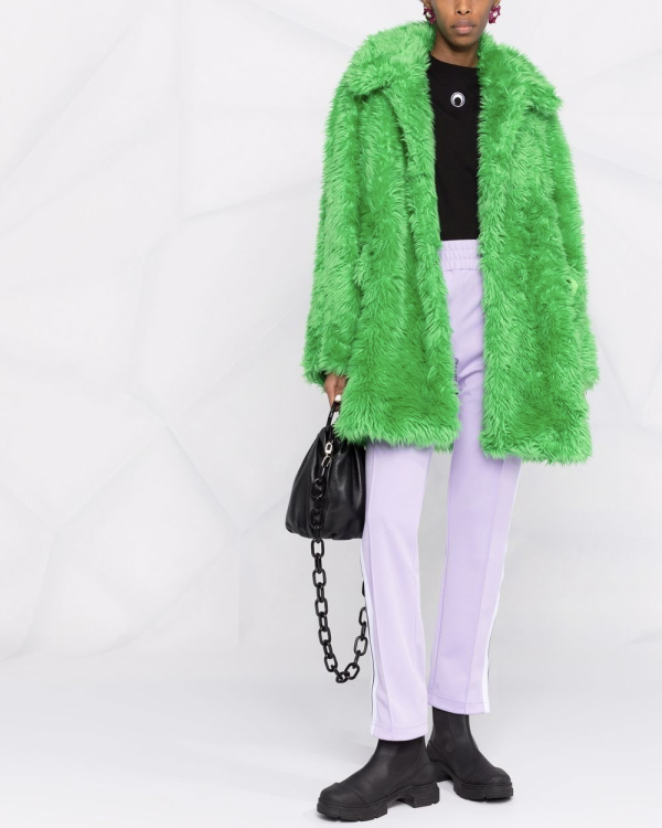 16 цветных шуб из экомеха