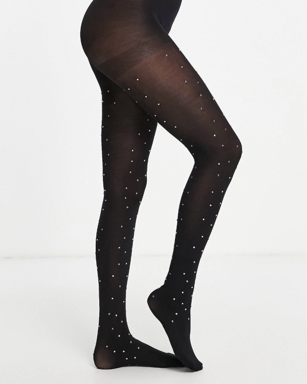 Какие акцентные колготки носить этой зимой