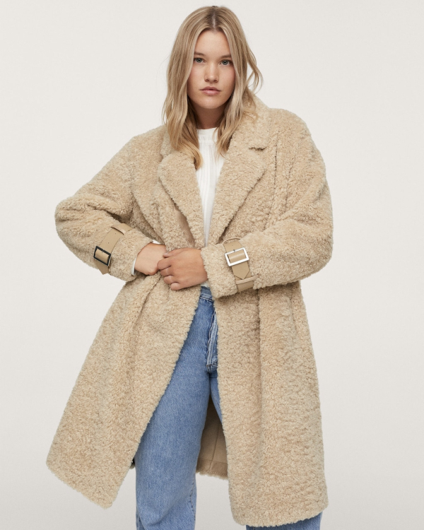 10 светлых шуб из экомеха для зимнего