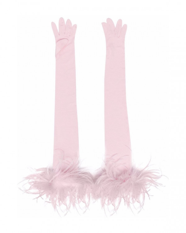 Акцент на перья: смелые образы для невесты