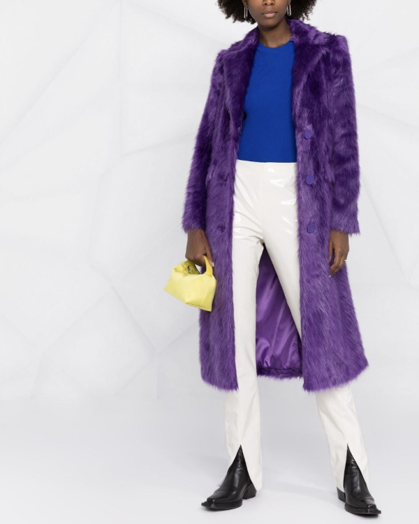 16 цветных шуб из экомеха