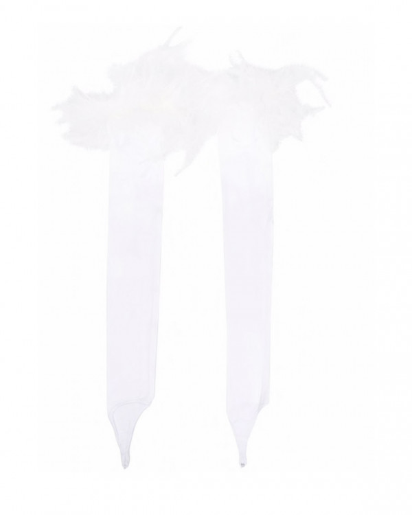 Акцент на перья: смелые образы для невесты