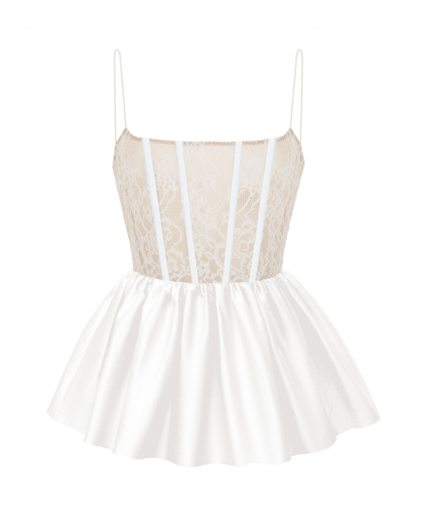 Где искать идеальный белый корсет?