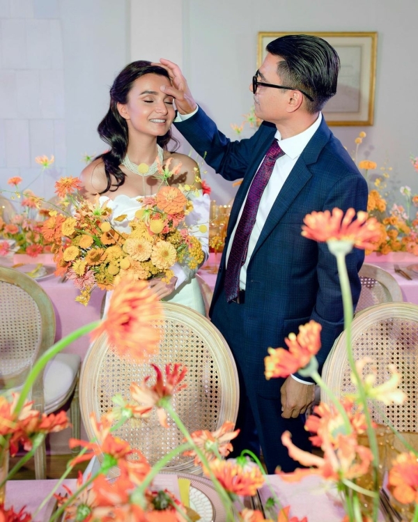 Свадьба с индийским колоритом в усадьбе Муравьевых-Апостолов