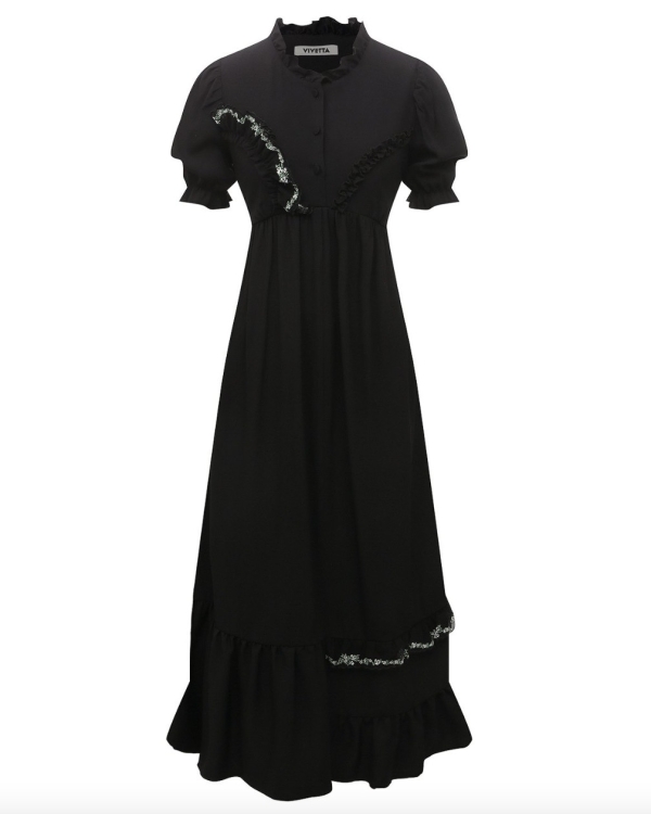 10 вечерних образов в стиле Уэнсдей Аддамс