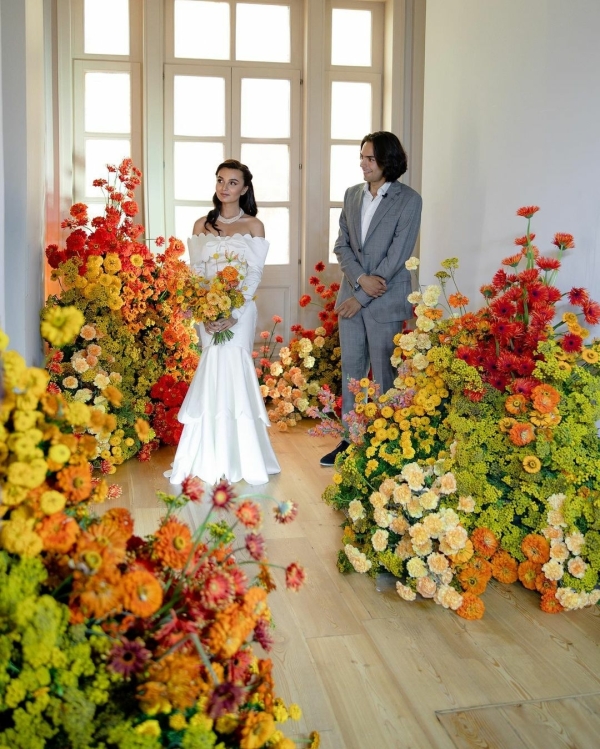 Свадьба с индийским колоритом в усадьбе Муравьевых-Апостолов