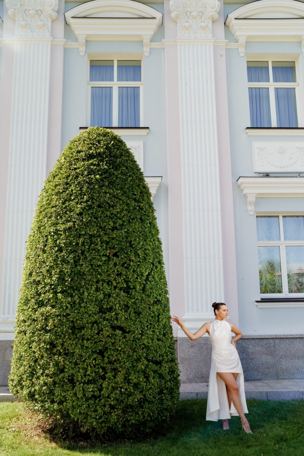 Эстетика Италии, декор из воздушных цветов и