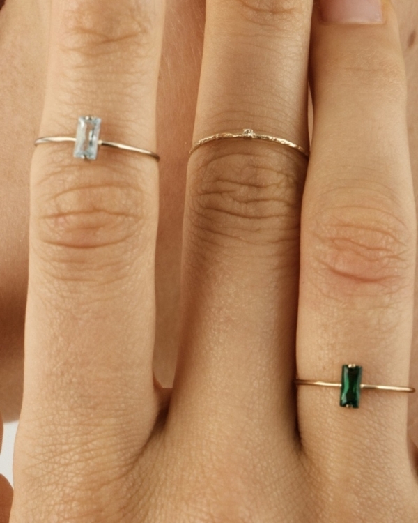 Помолвочное кольцо из несвадебной коллекции модного бренда?