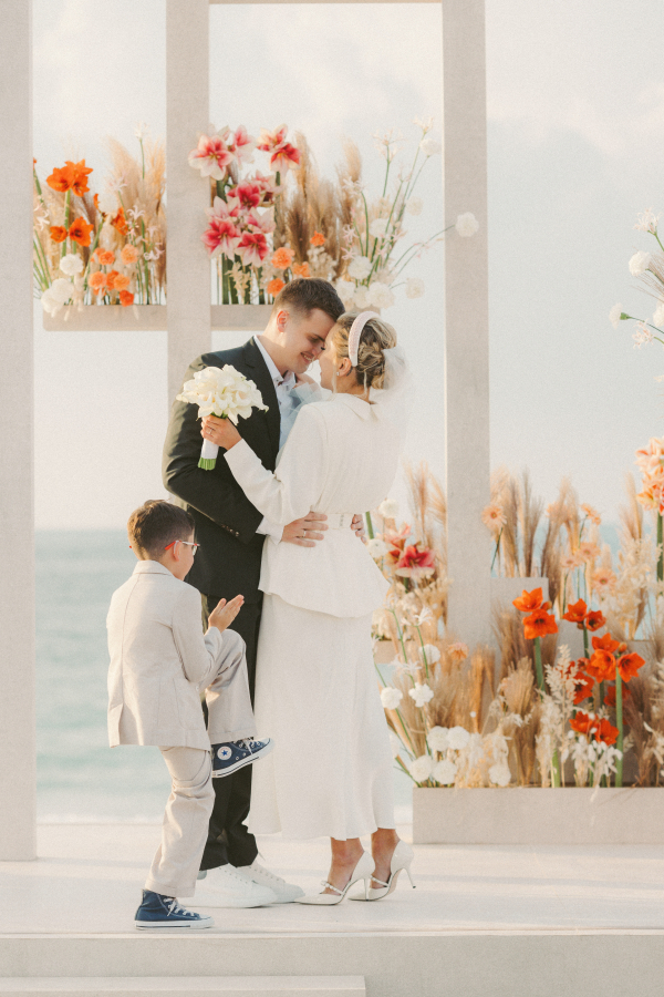 Свадебный ужин у Персидского залива, церемония (до