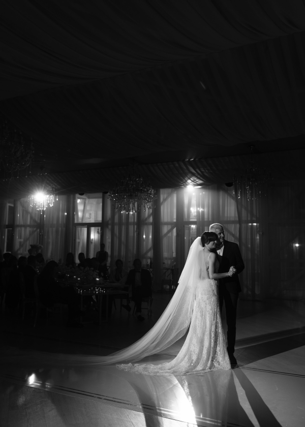 Дух современной классики, ткани в оформлении свадебного