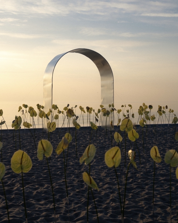 Серферский дух, морская церемония, вдохновленная пляжами Малибу,