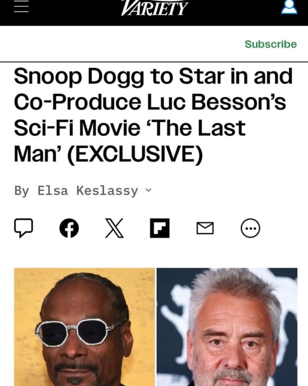 Снуп Догг сыграет главную роль в новом