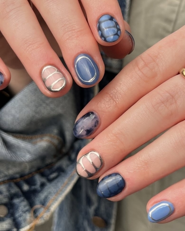 Маникюр на Новый год Зеленой Деревянной Змеи?