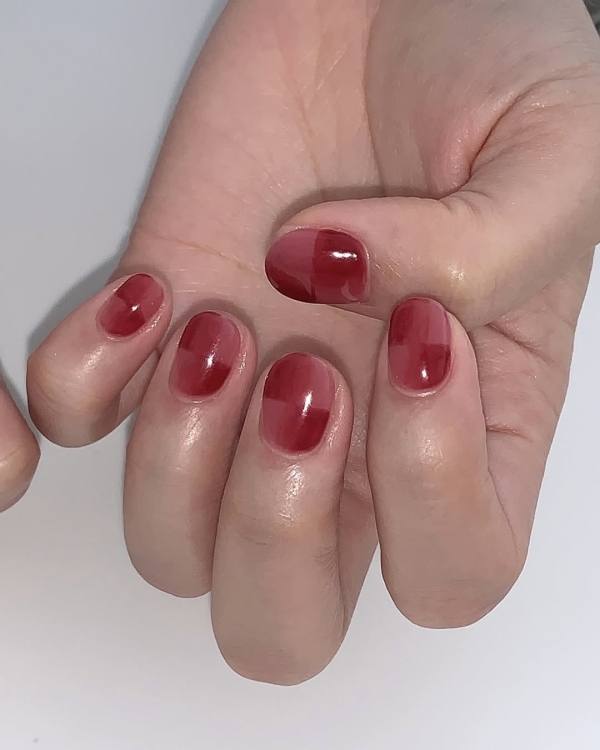 Маникюр на Новый год Красной Огненной Лошади?