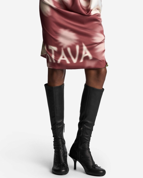 Дутая, похожая на чулки и ковбойская. Какую