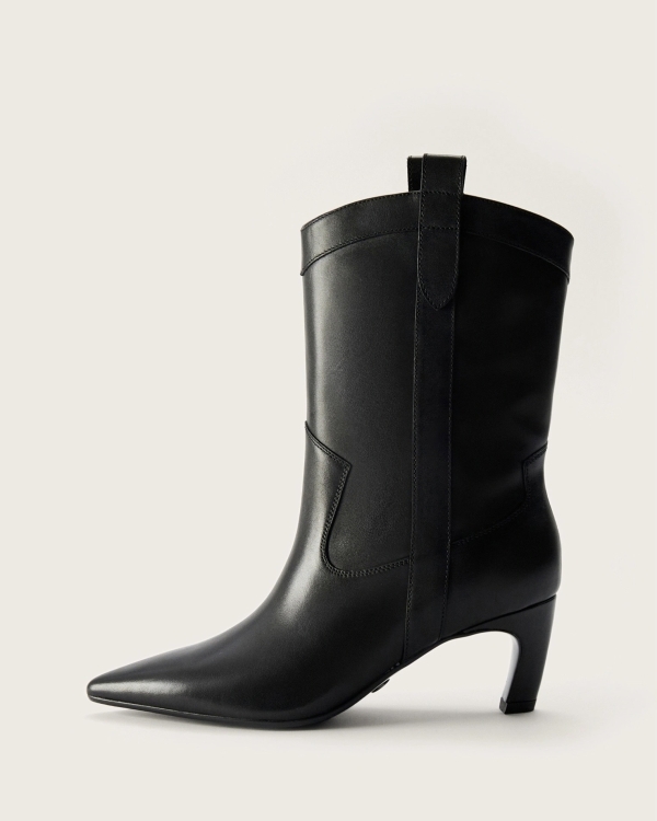 Дутая, похожая на чулки и ковбойская. Какую