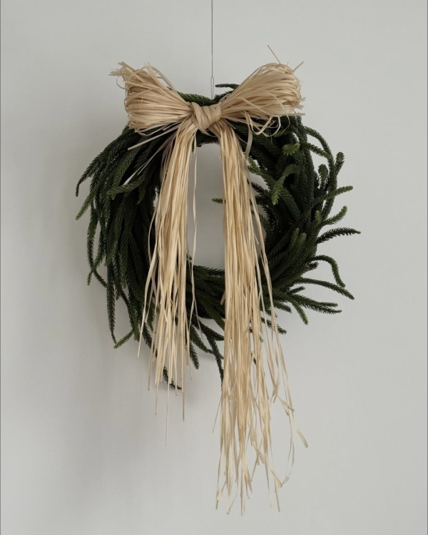 30 вдохновляющих референсов для новогоднего венка —