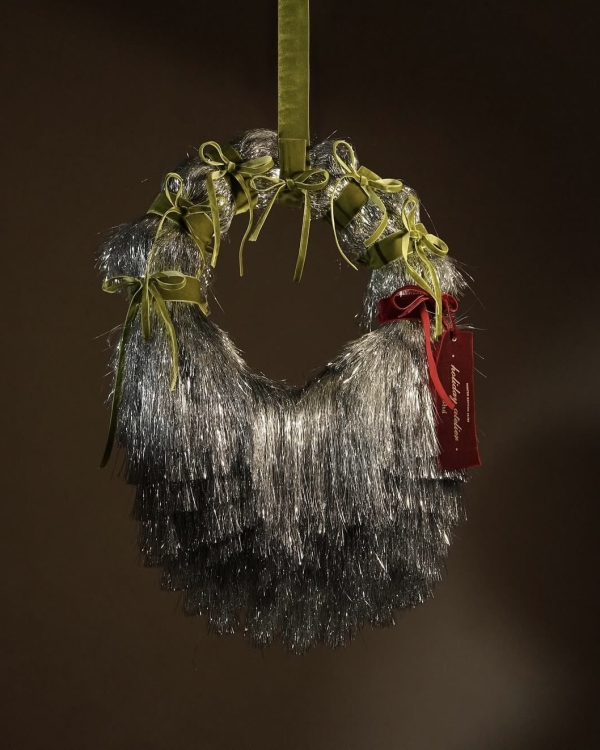 30 вдохновляющих референсов для новогоднего венка —