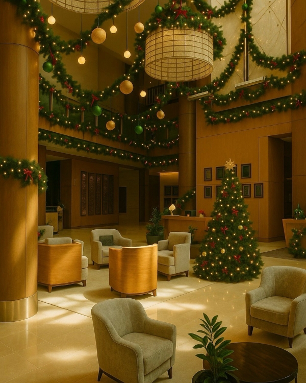 Новогодняя программа 2026 в лучших отелях Москвы