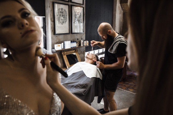 Стильная свадьба в лофте