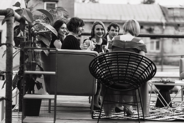 Стильная свадьба в лофте