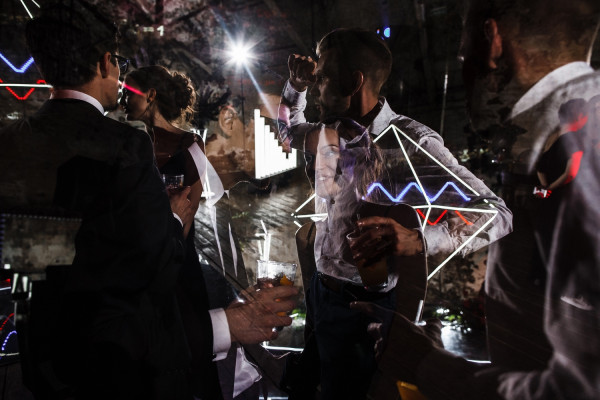 Стильная свадьба в лофте