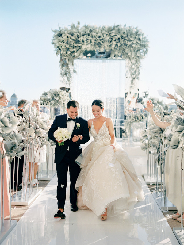 Солнечная свадьба с видом на Кремль