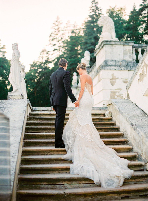 Классическая свадьба в стиле арт-деко