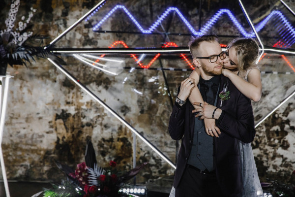 Стильная свадьба в лофте