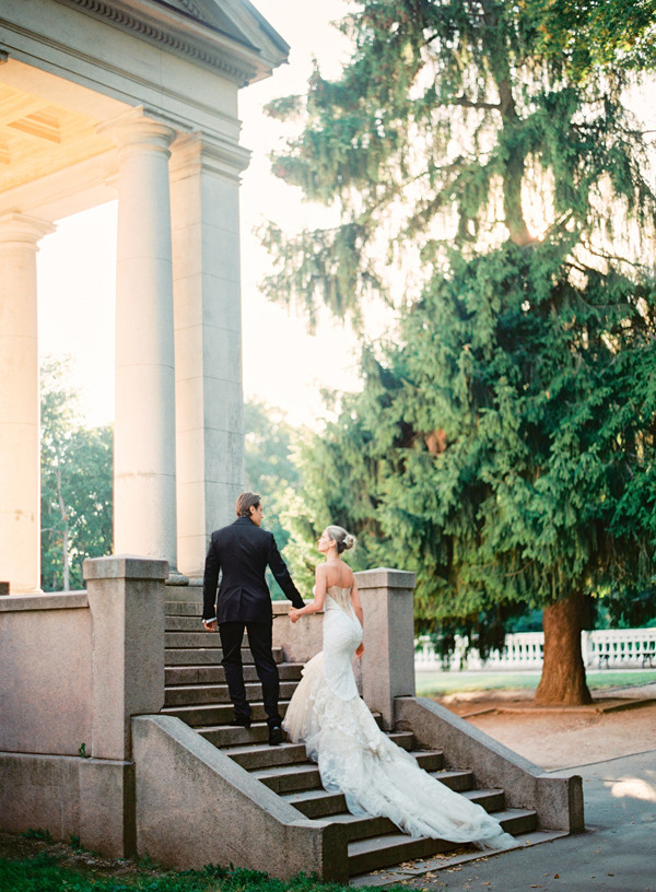Классическая свадьба в стиле арт-деко