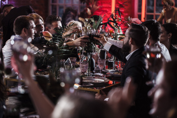 Стильная свадьба в лофте