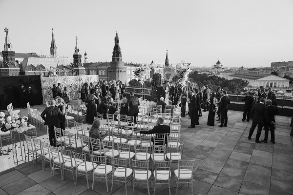 Американская свадьба в центре Москвы