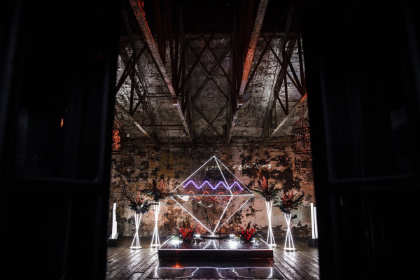 Стильная свадьба в лофте