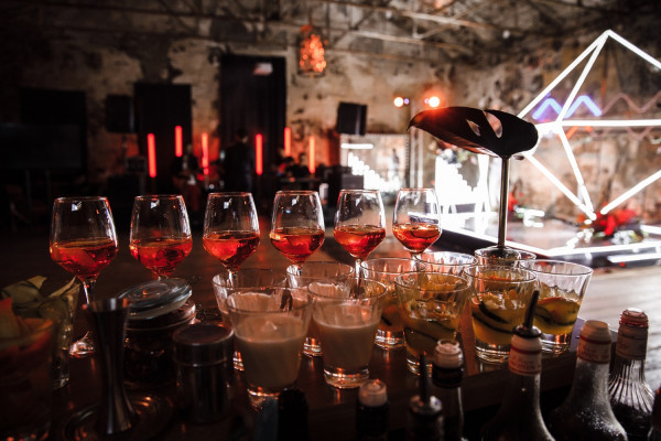 Стильная свадьба в лофте