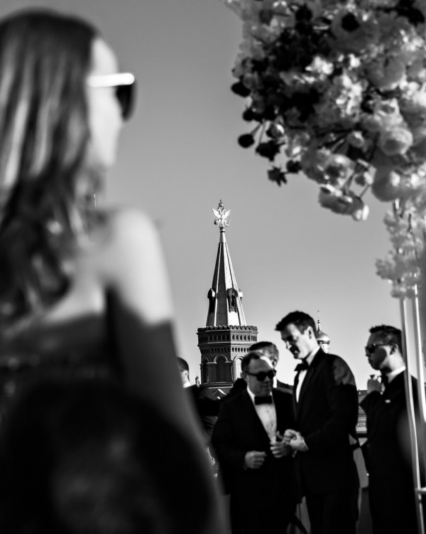 Американская свадьба в центре Москвы