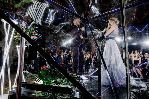 Стильная свадьба в лофте