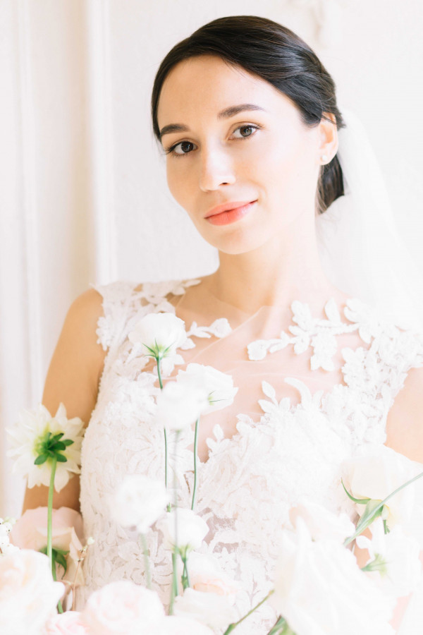 Нежная свадьба в загородном ресторане