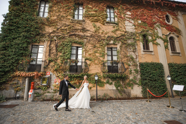 Элегантная свадьба на вилле Porro Pirelli