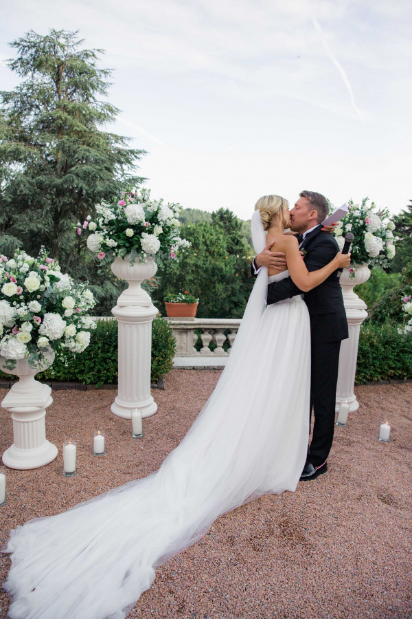 Элегантная свадьба на вилле Porro Pirelli