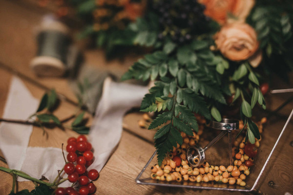 Осенняя свадьба на берегу Волги